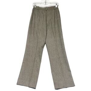 Isabella DeMarco Dress Pants Women's Size 8 Lined Herringbone Brown